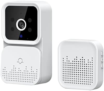 Безжична видео камера со врата со чима, двонасочно аудио, откривање на движење, HD ноќно гледање, мобилни телефони во реално време, WiFi