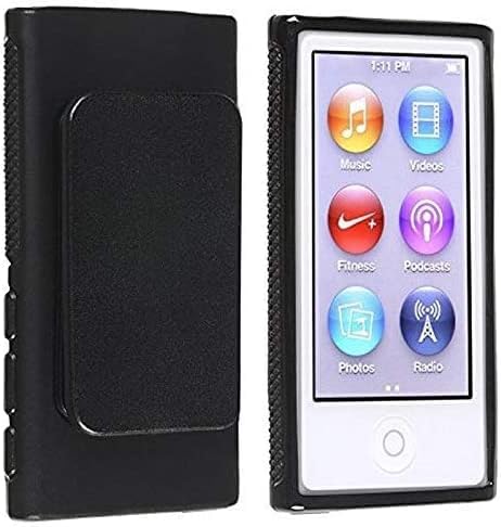 Ipod Clip Clip TPU Гума на кожата на кожата за Apple iPod nano 7 -та генерација 7G 7G