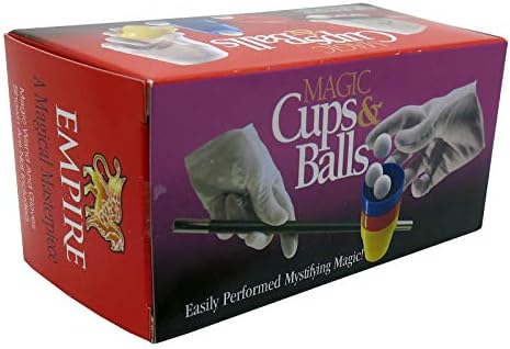 Lffus International Empire Magic Cups & Balls Trick Novelty State