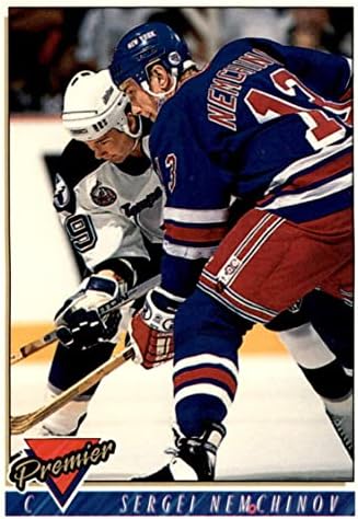 1993-94 Топс Премиер #42 Сергеј Немчинов екс/nm NY Rangers