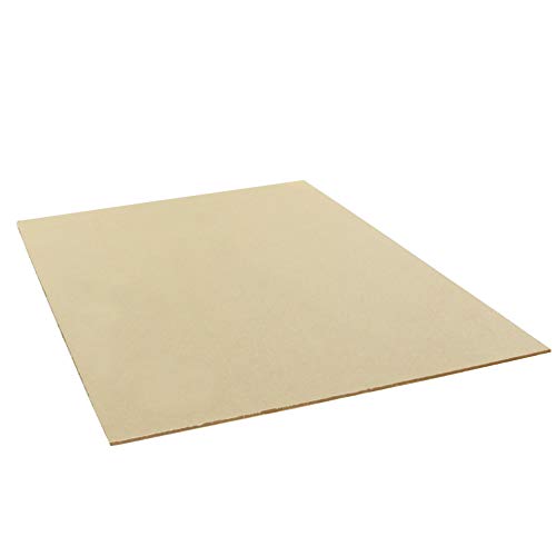 Othmro 1pcs јасен акрилен лист, листови од плексиглас 15,75 *11,8 со заштитна хартија, 3/25 дебел акрилен панел, за уметнички