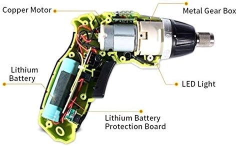 Завртки 3,6V полнење преносна шрафцигер електрична вежба безжичен возач безжичен возач со мултифункционална шрафцигер/приклучок за ЕУ ​​-
