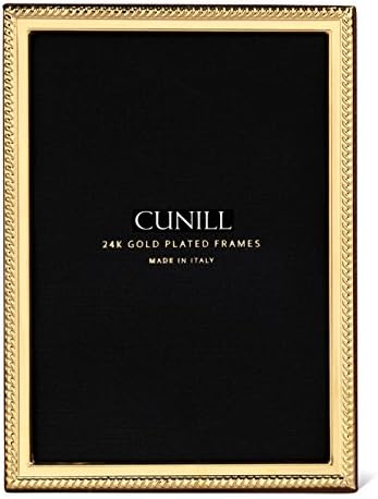 Cunill 87346g 24k злато позлатено јаже тесен 4x6 рамка