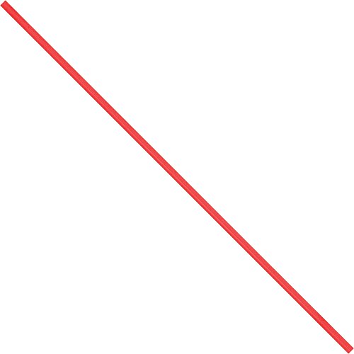 Врски за пресврт на хартија за снабдување со врвни пакувања, 7 x 5/32, црвено