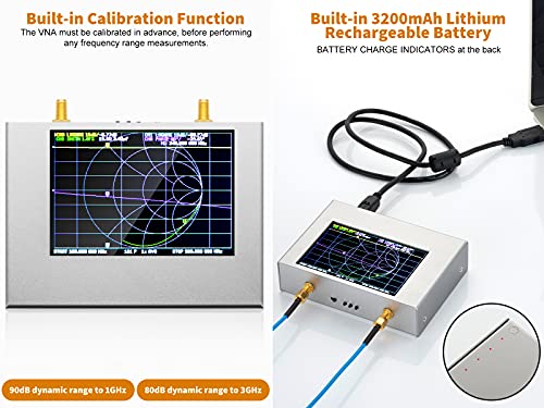 Анализатор на векторска мрежа Нановна V2 Plus4 50kHz -4GHz - Анализатор на антена Aursinc