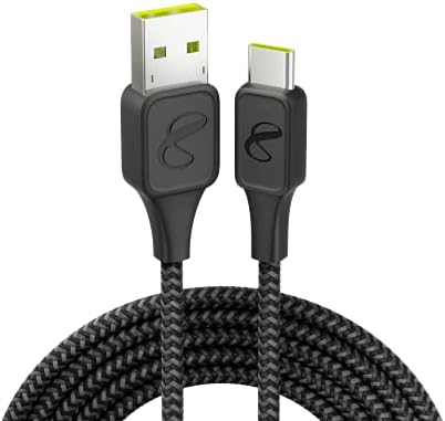 Infinitylab InstantConnect USB-A ДО USB - C-Кабел За Полнење ЗА USB-C Уреди-Црна, 5 стапки