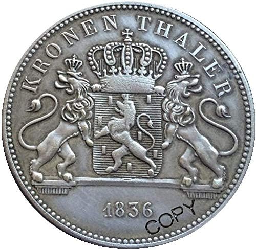 1836 Германска Копија Монети Кописувенир Новина Монета Подарок