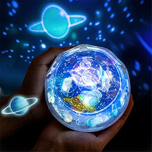 Sxyltnx starвездено небо ноќно светло планета магичен проектор Земја универзум предводена ламба разнобојна ротирачка трепкачка starвезда деца бебе