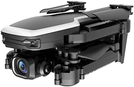 Misppro преклопување 2.4G WiFi мини дрон w/LED светло RC Drone Quadcopter со камера за играчки за возрасни Отворено - 1080p единечна камера