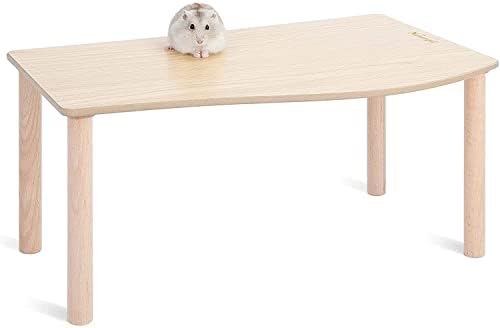 Нитјангел хрчак игра дрвена платформа за џуџести сириски хрчаци Гербилс глувци Дегус или други мали миленичиња
