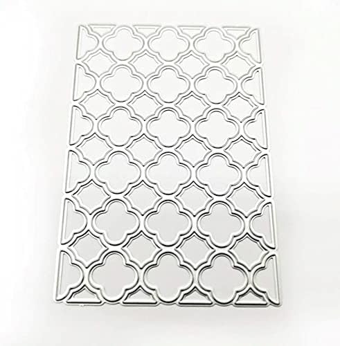Решетка решетка за решетки метални пресеци, решетки за решетки за решетки умираат исечени матрици картички хартија занаетчиски
