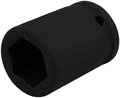 X-Dree 3/4-инчен квадратен погон CR-MO 23mm 6 поени Hex Hex Impact Socket Black (Cuadrado 3/4-Pulgada CR-MO 23mm 6 Puntos Hexagonal de Impacto Negro Negro