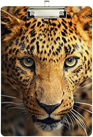 Леопард Лов Пластични Клипборди Со Метален Клип Големина На Буквата Таблата Со Клипови Со Низок Профил За Канцелариски Материјали За