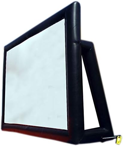 ПБКИНКМ Екран за вметнување завеси од 200 инчи Проектор Дома на отворено канцеларија Преносен 3Д -проекција на екранот