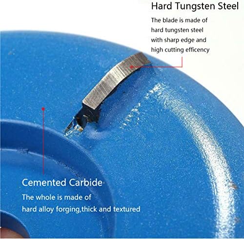 Шест/три заби напојување дрво резба диск за мелење на мелење на мелење ， дрво турбо резба диск за мелница за агол на отворот од 16 мм
