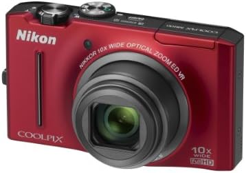 Nikon Coolpix S8100 12.1 MP CMOS Дигитална камера со 10x Zoom-Nikkor ED леќи и 3,0-инчен LCD