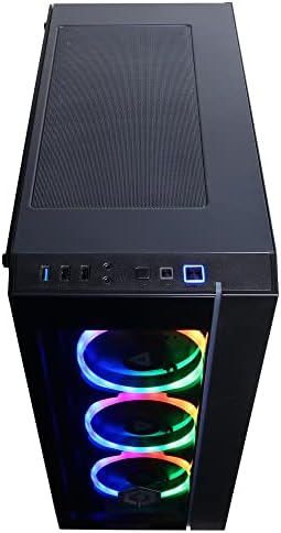 CyberpowerPC Cyberrpowerpc Гејмер Xtreme VR ИГРИ компјутер &засилувач; Победа 11 Дома , Црна &засилувач; KOORUI 27 Инчен QHD Игри Монитор 144 Hz, VA, 1ms, DCI-P3 90% Боја Спектар, FreeSync G-Синхронизација К