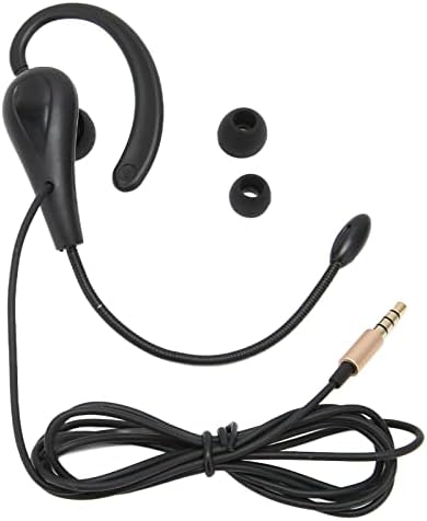 СЛУШАЛКИ ЗА Слушалки НА Центарот ЗА Повици ПУШОКЕИ Еднострани Слушалки за Услуги на Клиентите од 3,5 мм Со Микрофон За Мобилни Телефони