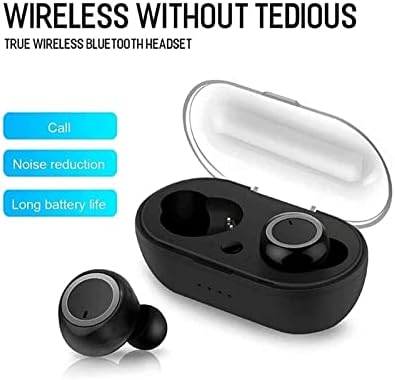 Purrre Bluetooth Earplug, TWS Binaural 5.0, Mini Earplug Sports Sports Водоотпорни слушалки, одделен за полнење на магнетски вшмукување