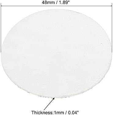 ПАТИКИЛ 48мм/1.89 Пена Капак Лагер, 150 ПАКЕТ ПС Пс Пена Отпорни Подесување Притисок Чувствителни Печат За Шишиња Капа Облоги Заптивки