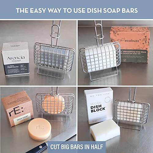Сапун за сапуни Шакер | Кафез на сапун за цврсти сапуни за сапуни | Држач за сапун од не'рѓосувачки челик за сапун за садови за климатски садови