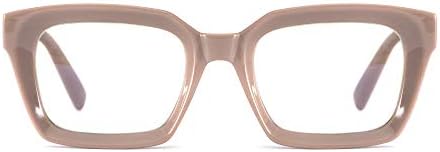 Алсенор ретро стил преголеми рамки за очила за очила за читање сини светло блокирање на компјутерски читач на очила за очила