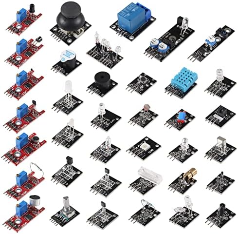 МЕЛИФЕ 37 Сензори Асортиман Комплет 37 Сензори Комплет Сензор Стартер Комплет За Сензор Комплет 37 во 1 Робот Проекти Стартер Колекции.