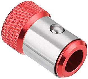 Магнетски прстен со шрафцигер со шрафцигер A-xintong 5pcs, 1/4 инчен 6,35 mm отстранлив магнетизер прстен магнетски возач хексадецимален