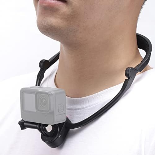 Xixian Go-Quick II Спортска камера држач на вратот на вратот Брза инсталација Фолдејла за биро за репликација за херој 10/9/8 или други спортски