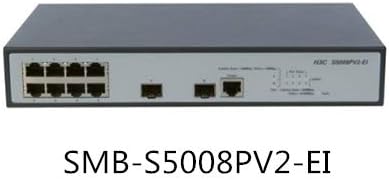 H3C SMB-S5008PV2-EI ETHERNET SWITCH 8-порта со целосен Gigabit Smart Enterprise Company Company Network Network Switch