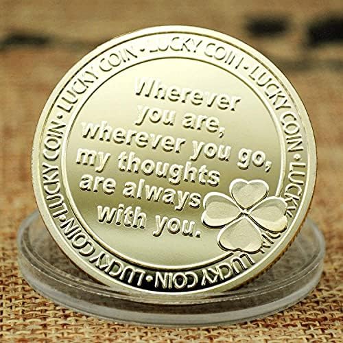 Мислејќи На Вас Креативен Подарок Колекционерски Сребрен Позлатен Сувенир Колекција На Монети Подарок Комеморативна Монета