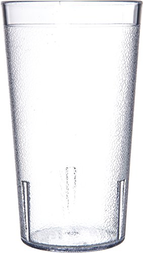 Производи за услуги за храна Carlisle 52128107 Stackable ShatterResistant Plastic Tumbler, 12 мл.,