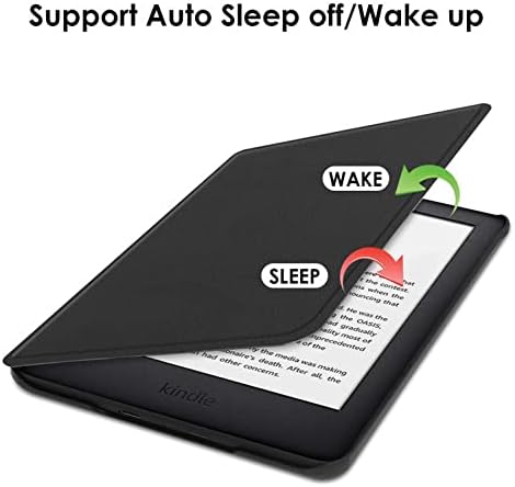 Случајот LucklyingBao Одговара На Оазата Kindle , Премиум Паметен Капак Тенок Фит Заштитен Случај Со Автоматско Будење/Спиење-Апстрактно Маслено