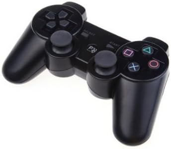 Лавра Се Занимава Ps3 Безжична Игра Контролер За Sony Playstation 3 Со Тркалаат Функција Црна И Ps3 Тенок Винил Налепница Налепница