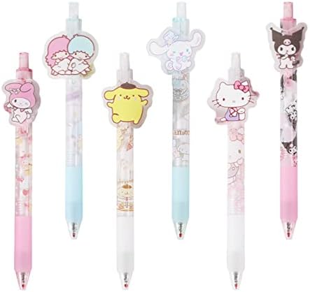 Аниме пенкала јапонски пенкала канцелариски сет, симпатични пенкала за деца студенти возрасни девојки момчиња роденденски подароци, стационарни