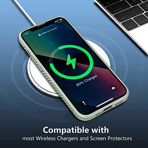 Фахуак Компатибилен со Iphone 13 Pro Max Случај-Заштита Од Пад Отпорна На Удари Транспарентно Куќиште Тенок Фит Дизајниран За Iphone 13
