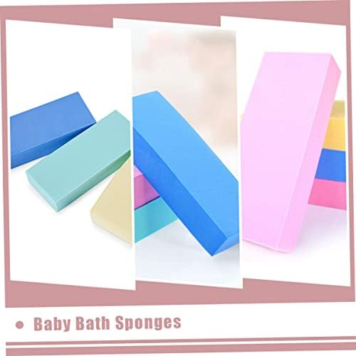Fomiyes 4pcs бања сунѓер бања loofah exfoliating loofah сунѓер практични алатки за бања PVA апсорбираат производи за бања за вода бебе