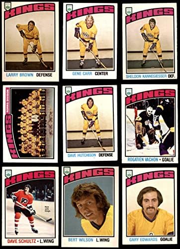 1976-77 О-Пи-Чи Лос Анџелес Кингс Во Близина На Тим Сет Лос Анџелес Кингс-ХОКЕЈ ВГ/ЕКС+ Кингс - Хокеј