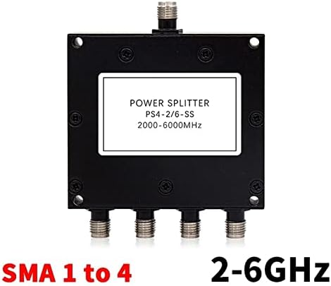 Gruni SMA RF Microstrip Power Diverder Една точка четири Splitter сигнал со висока фреквенција 2-6G Комбинатор за напојување