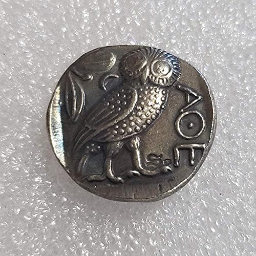 Антички ракотворби за занаетчиски монети од бакар позлатена сребрена сребрена долар сребрена рунда сребрена монета 33