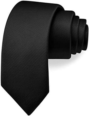 Брендирајте 2,4 (6 см) Цврста Чиста Боја Слаба Вратоврска Обична Тенка Вратоврска За Мажи