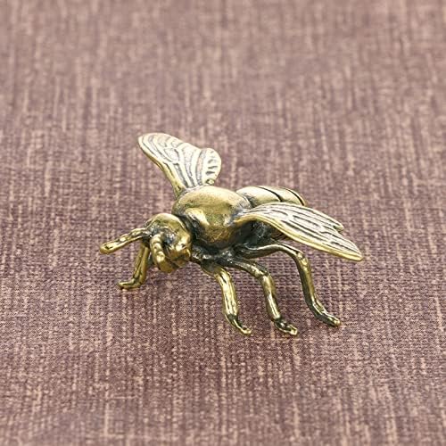Кристален украс рачно изработен чист бакар креативна пчела направена стара античка бронзена опрема за студирање канцеларија