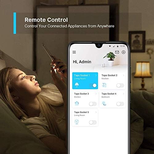 TP-Link Tapo Smart Plug Mini, Smart Home WiFi Outlet работи со Alexa Echo & Google Home, не е потребен центар, потребна е нова апликација