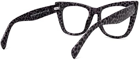 Зелол Стилски TR90 Преголеми Очила За Блокирање На Мачкино Око Сина Светлина За Жени Fuller WT007860