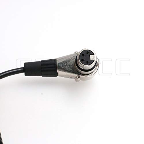 SZRMCC D-Tap до XLR 4 Pin Femaleенски кабел за напојување за DSLR Camcorder LED блиц светло за монитор на камера ARRI Alexa