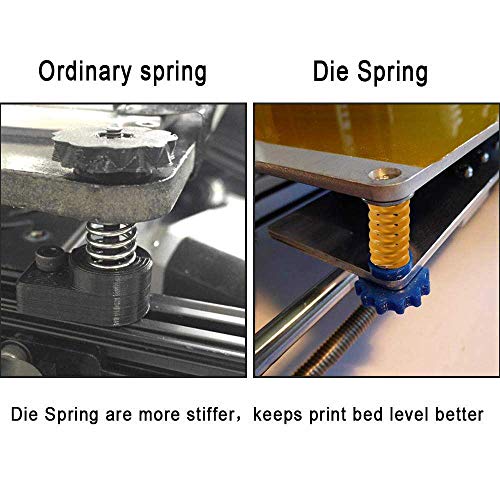 Аокин 3Д печатач за печатачи, 8мм ОД 25мм должина на компресија калап за умирање светло оптоварување за крцкање ендер 3, Ендер 3 Про,