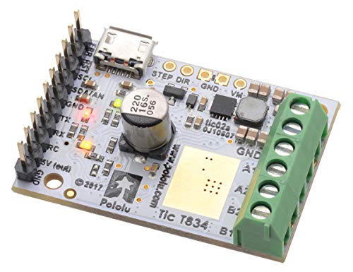 Pololu tic T834 USB мулти-интерфејс контролер за степер мотор