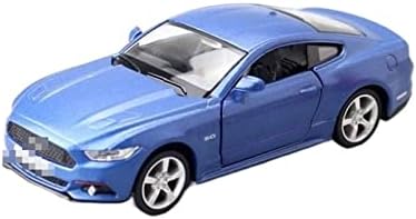 Скала модел на автомобил за спортски легура на автомобили Форд Мустанг, модел на автомобил со метален автомобил со метален автомобил 1:36 Пропорција