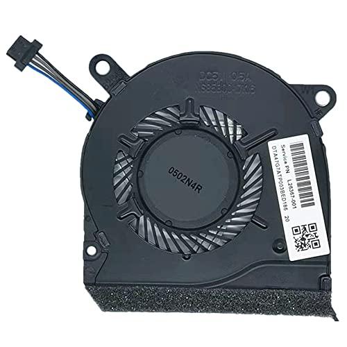 QUETTERLEE Replacement New Laptop Discrete Graphics Card Cooling Fan for HP Pavilion 14-CE 14-ce1004tx/1005tx/1006tx TPN-Q207 14-CE0010CA 14-CE1058WM Series L26368-001 L26367-001 NS85B00-17K16 Fan