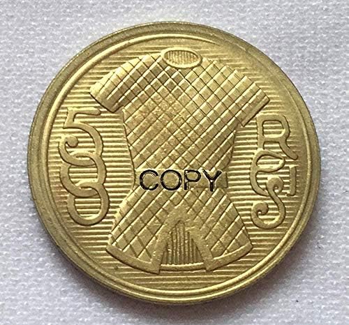 Предизвик Монета 1908 Русија 50 Копекс Монети Копија Копија Подарок За Него Монета Колекција